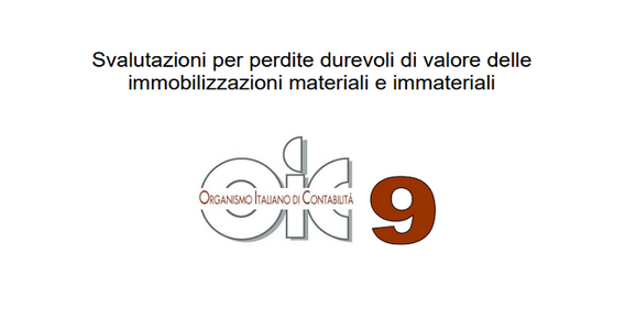 Oic 9: la svalutazione per perdite delle immobilizzazioni