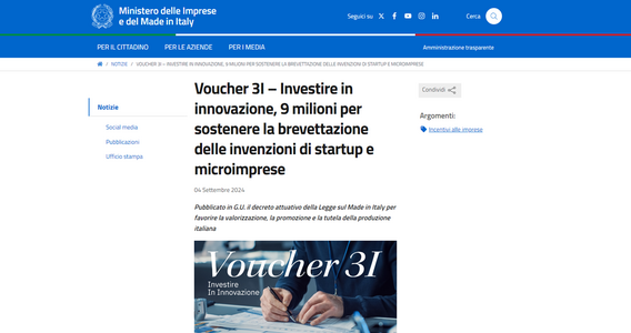Voucher 3I: in arrivo contributi per startup e microimprese