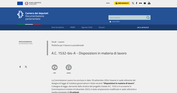 DdL Lavoro 2024: tornano le dimissioni in bianco?