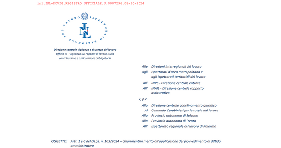Diffida amministrativa anche per le violazioni commesse prima del 2 agosto