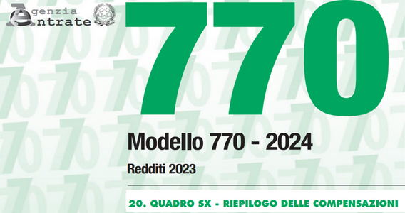 Modello 770/2024: la compilazione del Quadro SX