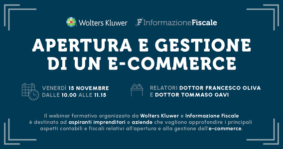 Webinar formativo su ecommerce
