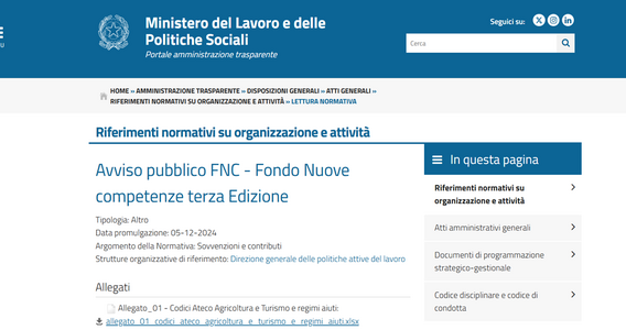 Fondo Nuove Competenze: quando e come fare domanda?