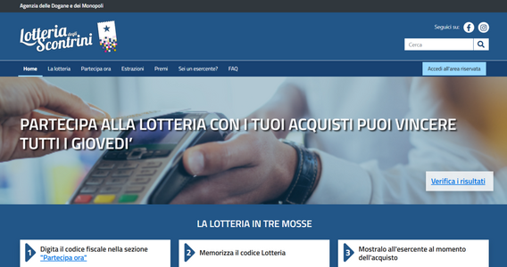 Lotteria degli scontrini 2025: come funziona, come partecipare e novità sulle estrazioni istantanee