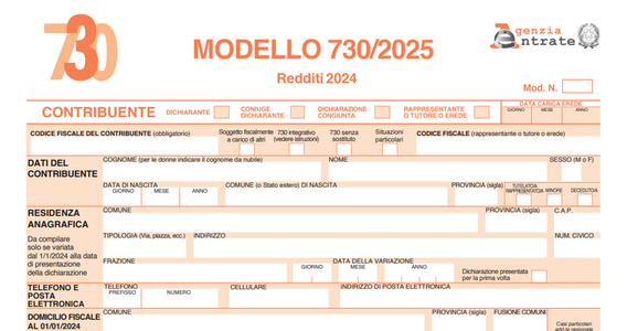 Modello 730/2025: istruzioni, scadenze e novità