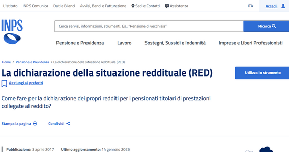 Modello RED: invio entro il 28 febbraio. Chi deve presentarlo e come