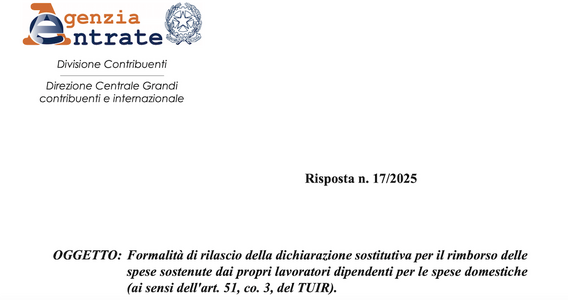 Autocertificazione fringe benefit: basta la firma?