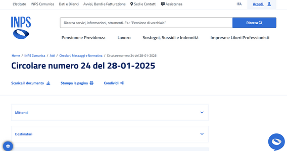 Ricongiunzione contributi 2025 liberi professionisti: le istruzioni INPS