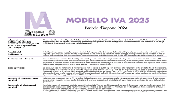 Saldo IVA 2025: scadenza e codice tributo F24