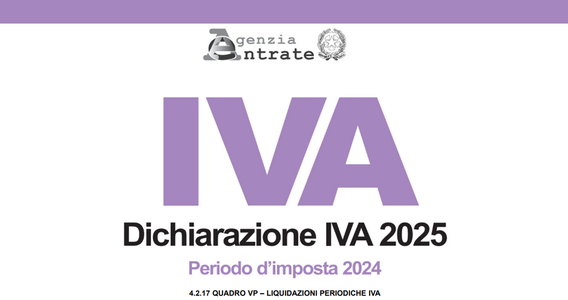 Quadro VP della dichiarazione IVA 2025: le istruzioni per la compilazione