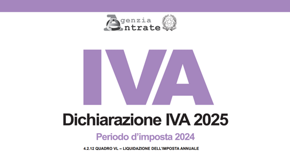 Dichiarazione IVA 2025: le istruzioni per la compilazione del Quadro VL