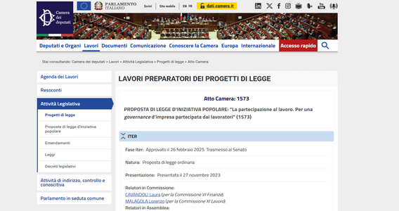 Partecipazione dei lavoratori all'impresa: cosa prevede la proposta di legge approvata alla Camera