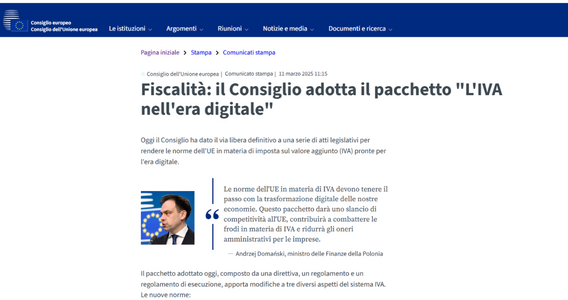 Anche l'IVA diventa digitale: novità dall'UE su fatture elettroniche e affitti brevi
