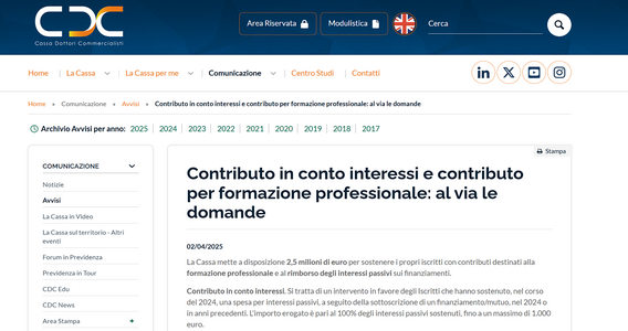 Commercialisti: come fare domanda per il contributo in conto interessi e per la formazione