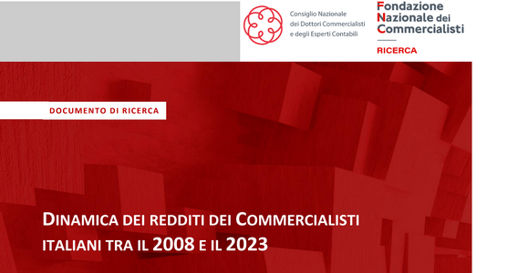 Commercialisti: crescono i redditi e calano i divari