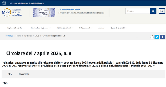 PA, al via il blocco del turnover: taglio delle assunzioni del 25%