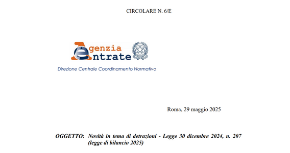 Nuovo limite di spesa sulle detrazioni, contano figli e reddito: la circolare delle Entrate