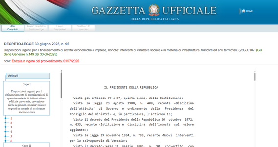 DL Economia: dalla sugar tax al bonus mamme, le novità in Gazzetta Ufficiale