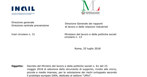Sicurezza sul lavoro: arriva OiRA, il software per la valutazione dei rischi