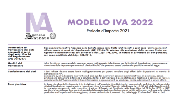 Per il rimborso dell'IVA basta la volontà