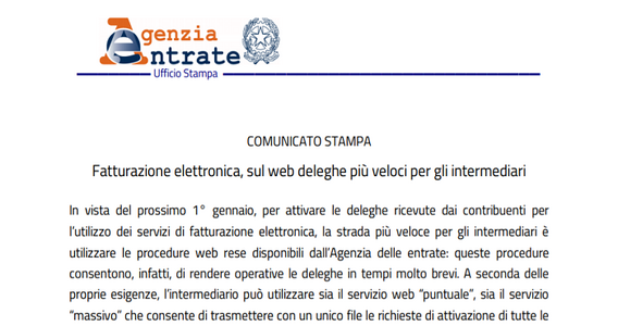 Fattura elettronica, deleghe più veloci sul web? Attivazioni lente, è caos