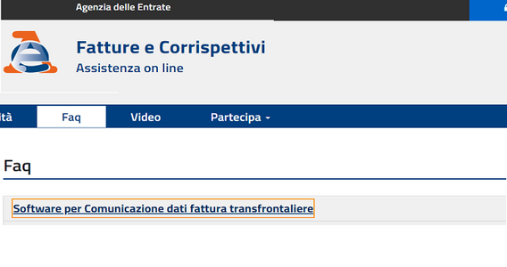 Esterometro, invio con lo stesso software dello spesometro