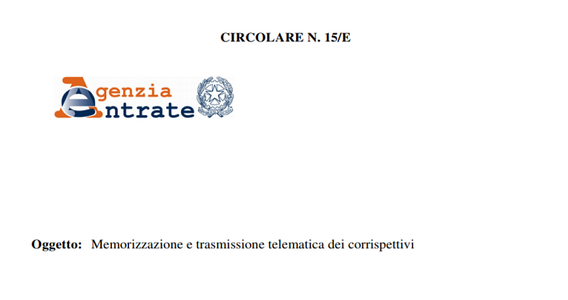 Scontrino elettronico: memorizzazione ed invio corrispettivi online dal sito AdE