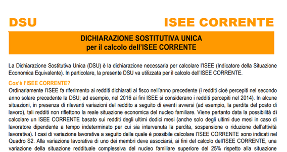 Modello ISEE corrente 2019: cos'è, novità e come funziona