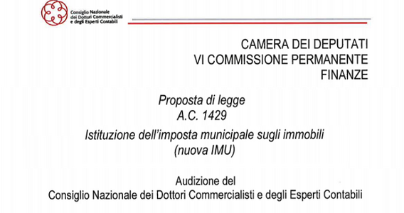 Nuova IMU divisa tra inquilini e proprietari: la proposta dei commercialisti