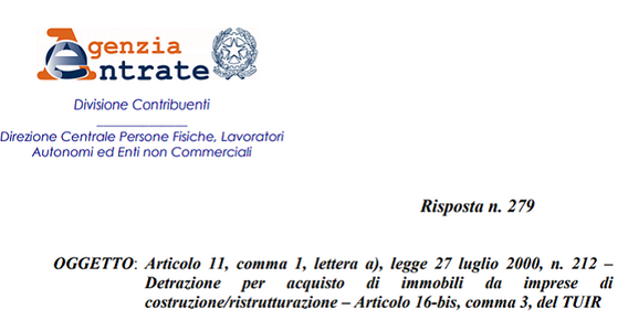 Acquisto casa ristrutturata: detrazione anche se i lavori sono effettuati da terzi