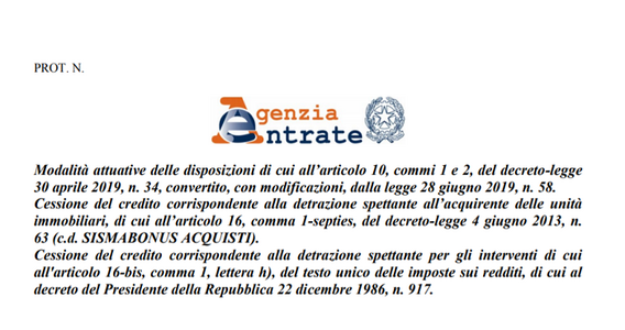 Ecobonus e sismabonus, al via lo sconto diretto in fattura. Le regole delle Entrate