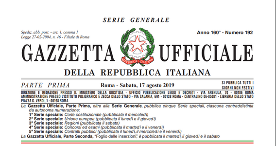 ISA 2019, in Gazzetta il decreto di modifica ai dati precompilati