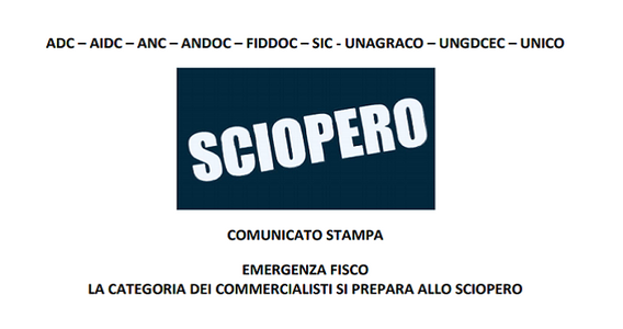 Commercialisti in sciopero per la disapplicazione degli ISA 2019