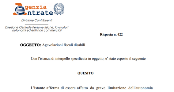 Agevolazioni fiscali disabili, detrazioni e IVA agevolata: i certificati necessari