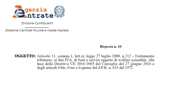 Welfare aziendale, il regime IVA e requisiti dei buoni monouso e multiuso