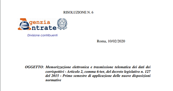 Scontrino elettronico, invio tardivo corrispettivi senza sanzioni fino al 30 aprile 2020