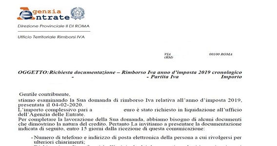 Rimborsi IVA: l'Ade sta chiedendo copia di cortesia delle fatture elettroniche 2019