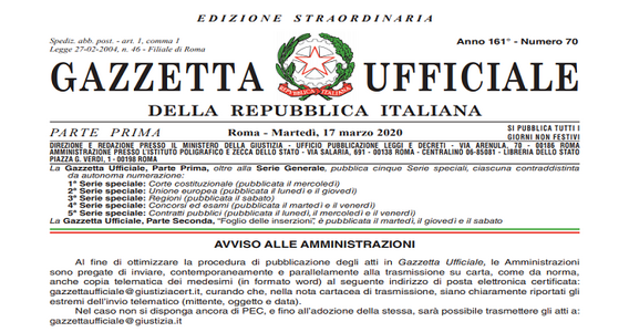 Decreto “Cura Italia” e agevolazioni prima casa in caso di compravendita