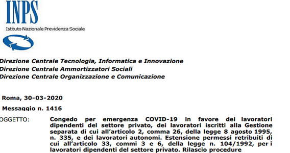 Domanda congedo parentale Covid-19, ecco le istruzioni INPS