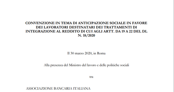 Cassa integrazione pagata dalle banche, le insidie nell'accordo ABI