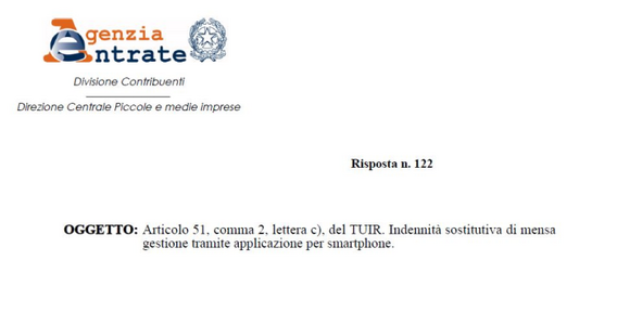Indennità sostitutiva di mensa: la tassazione fiscale da applicare