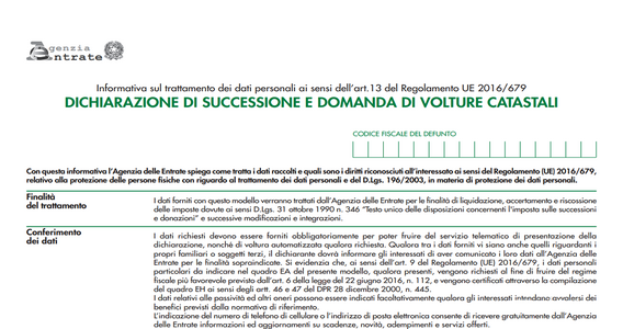 L'imposta sulle successioni