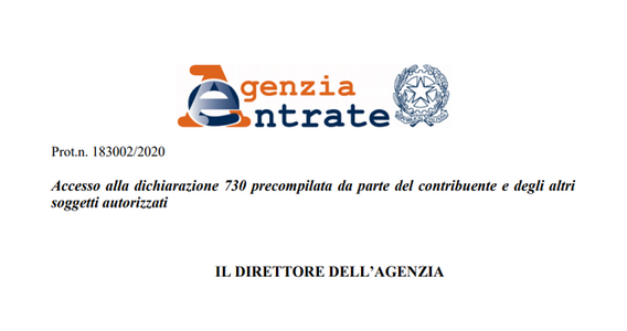 Modello 730 precompilato 2020: come accedere e dati presenti