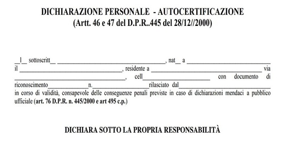 Bonus decreto Rilancio: super autocertificazione per le domande verso la PA