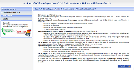 Bonus 1.000 euro partite IVA, domanda al via sul sito INPS: come fare