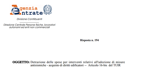 Sismabonus, detrazione del 50% o fino all'85%? Dipende dall'asseverazione