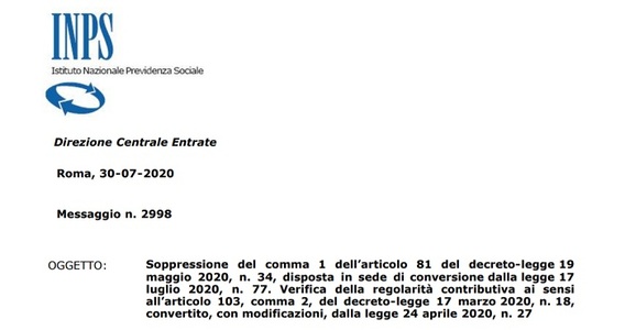 Scadenza Durc, validità anche dopo la fine dello stato di emergenza?