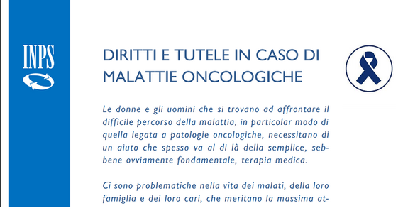 Legge 104 e non solo: la guida INPS su malattia, permessi e congedi per malati oncologici