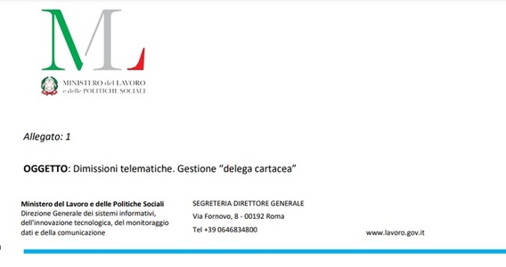 Dimissioni online, come funziona la nuova delega a prova di privacy?
