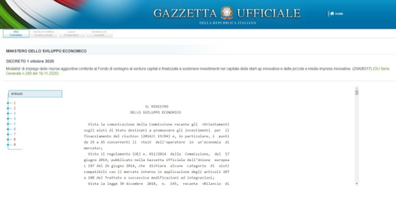 Startup e PMI innovative: in Gazzetta Ufficiale il decreto MISE da 200 milioni di euro